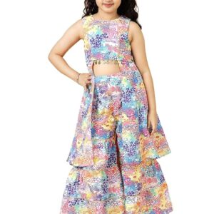 3/4 Sleeve Sharara Set