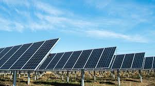 solar pannel on ground